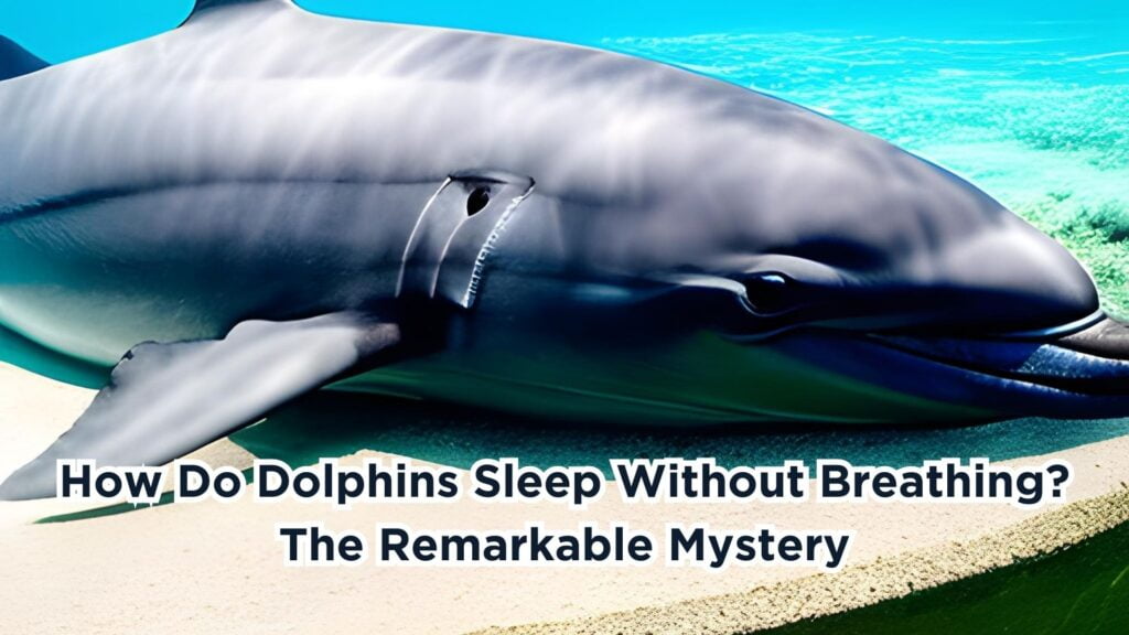 how do dolphins sleep without breathing
