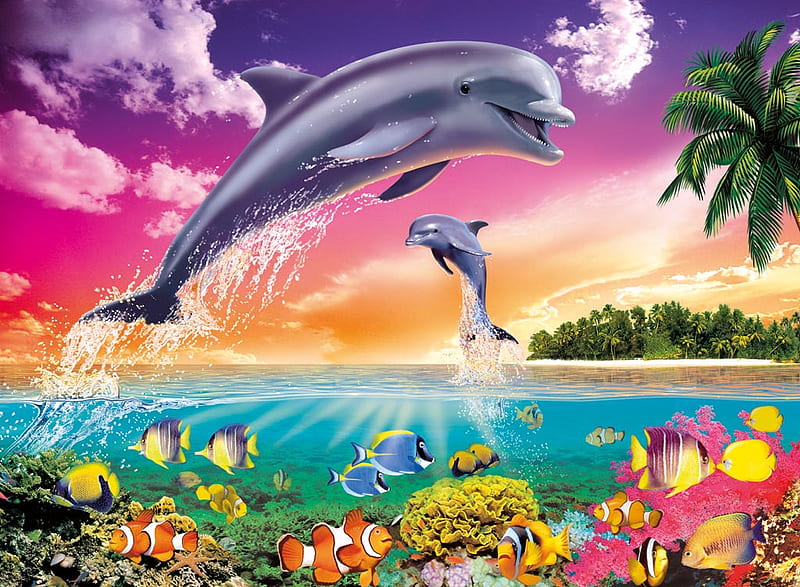 Are Rainbow Dolphins Real