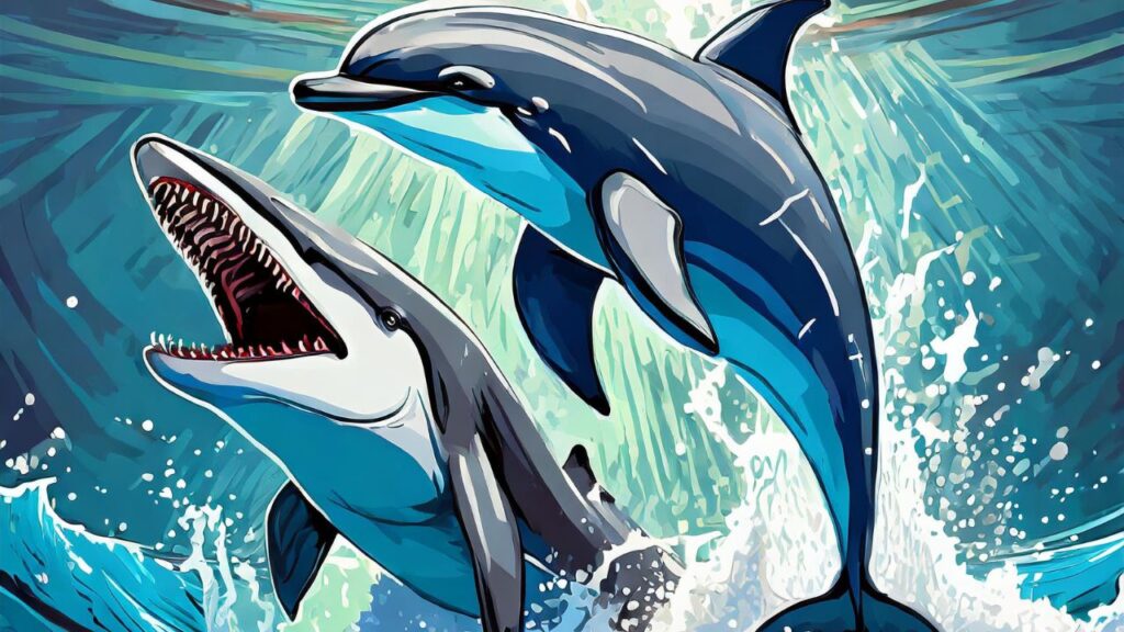 Do Dolphins Attack Sharks